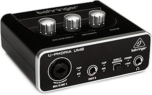 Behringer U-PHORIA UM2 USB Audio Interface Review