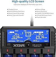 XTAR Dragon VP4L Plus Battery Charger — image 3