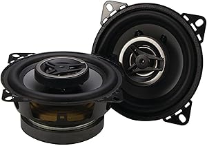 Crunch CS4CX 4-Inch Full-Range Coaxial Car Speakers Review