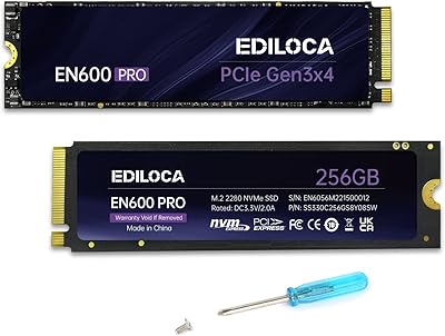 Ediloca EN600 Pro 256GB NVMe M.2 SSD