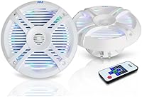 Pyle PLMRX68LEW 6.5” Waterproof Marine Speakers — image 1