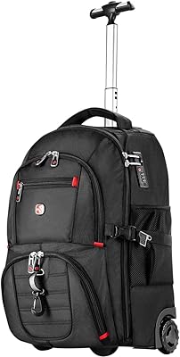 StarCloud 21x14x9 Rolling Backpack with Wheels