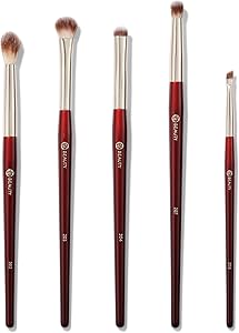 BK Beauty Eyeshadow Brush Set for Hooded or Smaller Eyes (5PC) Review