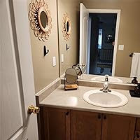 JOYOEIKON Tabletop Magnifying Makeup Mirror with Bamboo Tray — image 7