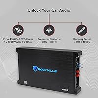 Rockville dB14 Mono Car Amplifier — image 2