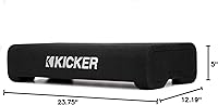Kicker 48TRTP82 CompRT 8-Inch Thin Down Firing Subwoofer — image 10