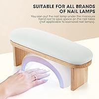 Runbby Nail Arm Rest, Adjustable Height with PU Leather Cushion — image 5
