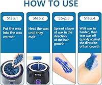 Bestidy Hard Wax Beads for Hair Removal - 1000g Blue — image 7