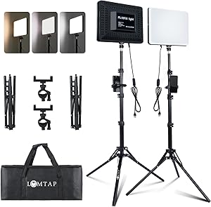 LOMTAP 35W LED Studio Lighting Kit Review
