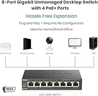 D-Link DGS-1008P 8-Port Gigabit PoE Switch — image 3