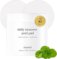 NOONI Facial Toner Pads - Glycolic Acid Exfoliating Pads 80 EA — image 1