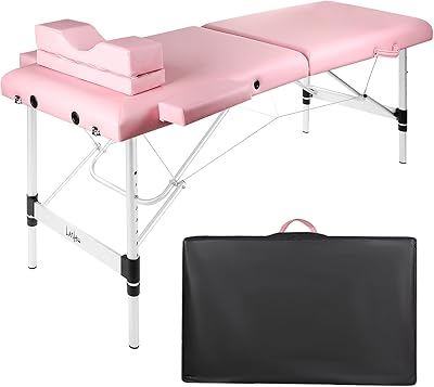 Masajeo Portable Lash Bed Pink