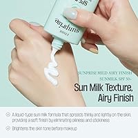 ETUDE Sunprise Mild Airy Finish Sun Milk Duo Set SPF50+ PA++++ 55mL x2 — image 3