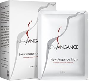 NEW ANGANCE Hyaluronic Acid Mask 10 Sheets Review
