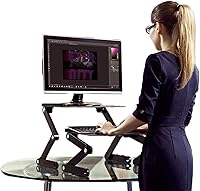 Uncaged Ergonomics WorkEZ Adjustable Standing Desk Converter — image 1