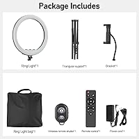 Hagibis 21-inch Ring Light with Stand — image 7