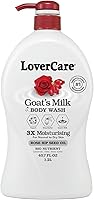 Lover's Care Goat's Milk Moisturizing Body Wash 40.7oz Rosehip Seed Oil — image 1