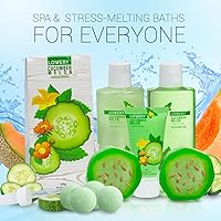 Lovery Birthday Gifts from Son Home Spa Bath Basket Gift Set — image 2