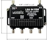 Lindsay LSA84-EQ8 4-Port TV Signal Amplifier — image 7