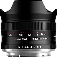 Brightin Star 7.5mm F2.8 III Ultra Wide Angle Fisheye Lens for Canon EF-M Mount — image 1