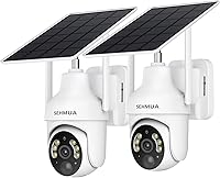 SEHMUA RBX-S73 2K Solar Security Camera 2-Pack — image 1