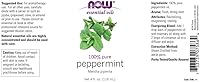 NOW Foods Peppermint Oil 100% Pure & Natural - 4 oz. (Two Pack) — image 2