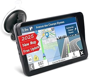 NAVRUF 2025 9-inch Touch Screen GPS Navigation Review