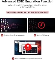 AV Access iDock-C10 KVM Switch with Dual Monitors — image 3