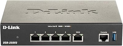 D-Link DSR-250V2 Gigabit VPN Router
