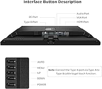 Dragolftie FHD-238 23.8″ Touchscreen Monitor — image 6