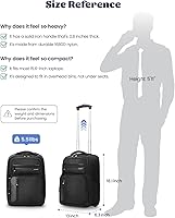 Ponhog Rolling Backpack with Wheels BP24009 — image 3