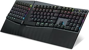 Perixx PERIBOARD-835BL Wireless Ergonomic Mechanical Keyboard Review