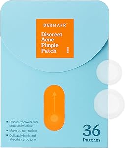 DERMAKR Discreet Acne Pimple Patch 4 Packs