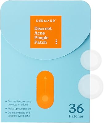 DERMAKR Discreet Acne Pimple Patch 4 Packs
