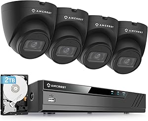 Amcrest NV4108E-IP5M-T1179EB4-2TB 5MP POE Security Camera System Review