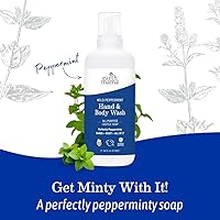 Earth Mama Wild Peppermint Hand & Body Wash 34 fl oz — image 8
