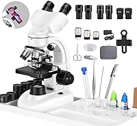 BOGRINUO Compound Binocular Microscope 40X-2000X Magnification — image 1