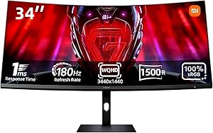 Xiaomi 34-inch Curved Gaming Monitor G34WQi Review
