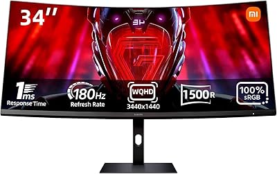 Xiaomi 34-inch Curved Gaming Monitor G34WQi