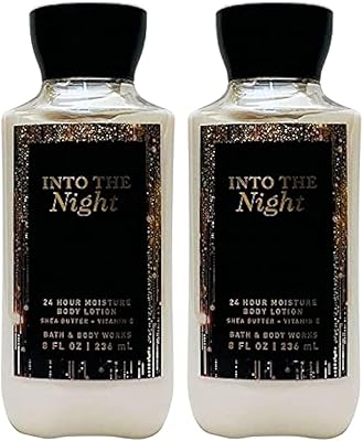 Bath and Body Works Into The Night Super Smooth Body Lotion Set 8oz - 2 Pack