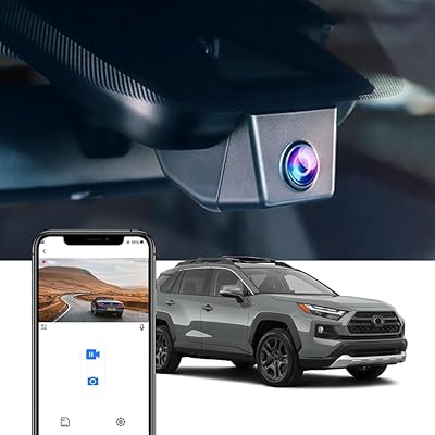Fitcamx 4K Dash Cam for Toyota RAV4 2022-2025 Model B