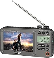 SEMIER SM-617 Portable Video Radio — image 1