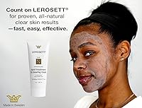 LEROSETT Facial Clay Mask for Acne, Oily Skin, 3.8oz — image 4