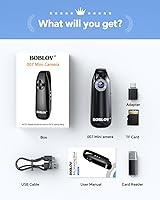 BOBLOV 007 Mini Body Camera 128GB — image 8