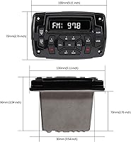 Citreal Marine Bluetooth Stereo Receiver — image 5