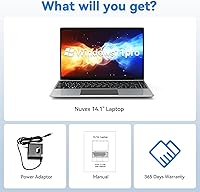 Gezoon D-1420 Laptop, 14.1-inch, Intel Celeron N4020, 8GB RAM, 256GB SSD — image 9