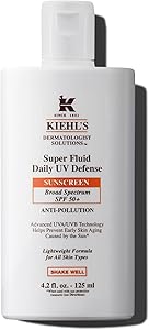 Kiehl's Super Fluid UV Defense Daily Facial Sunscreen SPF 50+ 4.2oz Review