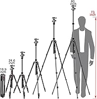 MACTREM 84″ Camera Tripod BT80 — image 3