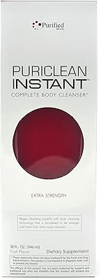 Wellgenix Puriclean Instant Complete Body Cleanser 32 Fl Oz Fruit Punch