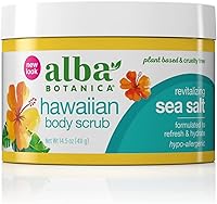 Alba Botanica Hawaiian Body Scrub Revitalizing Sea Salt 14.5oz — image 1